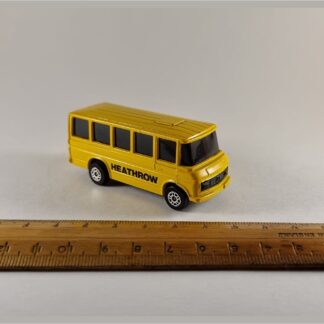 Heathrow Yellow Toy Bus (308)