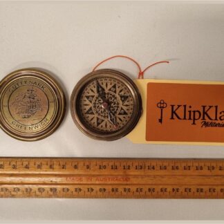 Antique Brass Compass (096)