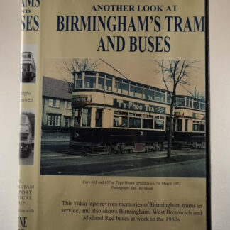 Another Look at Birmingham's Tram & Buses DVD (228)
