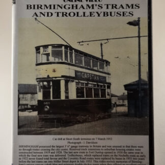 Birminghams Trams & Trolley Buses DVD (221)